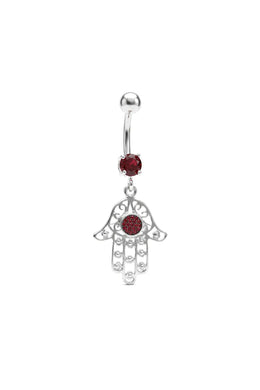 Sacred Glow Belly Button Ring