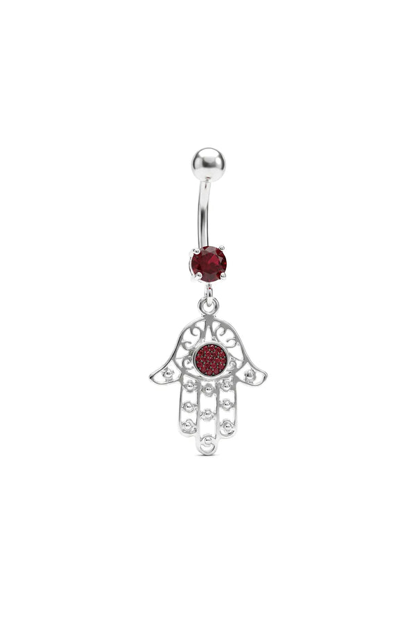 Sacred Glow Belly Button Ring