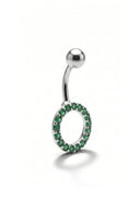 Luminous Loop Belly Button Ring