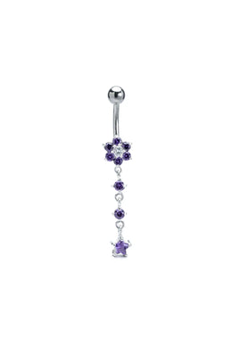 Celestial Cascade Belly Button Ring