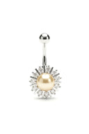 Golden Dawn Belly Button Ring