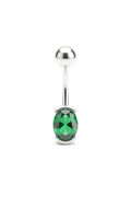 Classic Oval Belly Button Ring