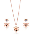 Maribel Pendant and Earrings Set