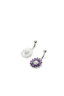 Aurora Bloom Belly Button Ring