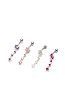 Celestial Cascade Belly Button Ring