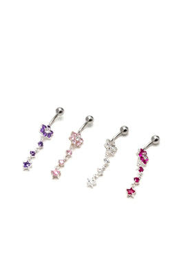 Celestial Cascade Belly Button Ring