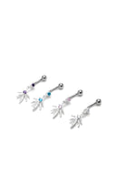Celestial Leaf Belly Button Ring