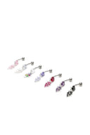 Crimson Warden Belly Button Ring
