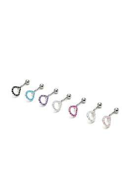 Eclipse Curve Belly Button Ring