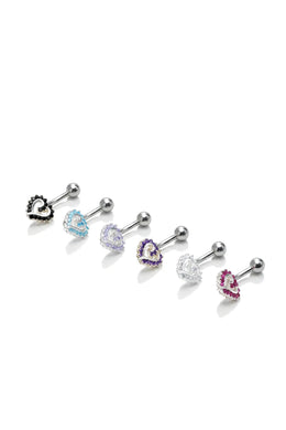 Heart's Whisper Belly Button Ring
