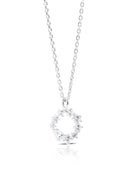 Celestine Pendant and Earrings Set