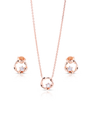 Clarionne Pendant and Earrings Set