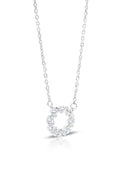 Rosalie Silver Pendant and Earrings Set