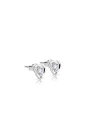 Mariselle Silver Pendant and Earrings Set