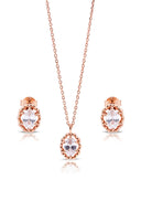 Amorette Pendant and Earrings Set