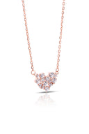 Florisse Silver Pendant and Earrings Set
