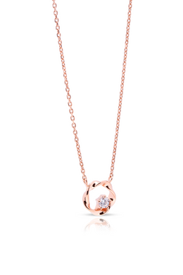 Clarionne Silver Pendant and Earrings Set