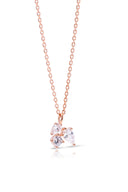 Mirabelle Silver Pendant and Earrings Set