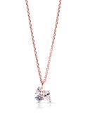 Mirabelle Silver Pendant and Earrings Set