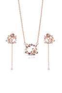 Coralie Pendant and Earrings Set