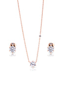 Isola Silver Pendant and Earrings Set