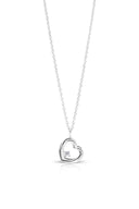 Fiona Silver Pendant and Earrings Set