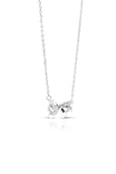 Miréa Silver Pendant and Earrings Set
