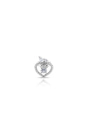 Corintha Silver Pendant and Earrings Set