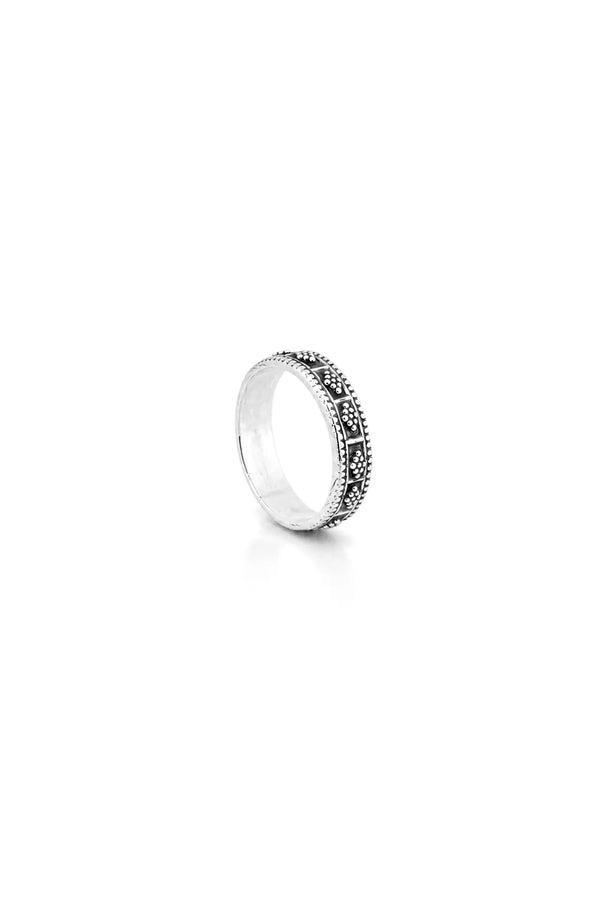 Samsara Silver Ring