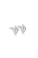 Corintha Silver Pendant and Earrings Set