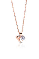 Seraphine Silver Pendant and Earrings Set