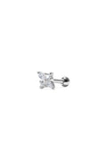 Amarinth Silver Ear Piercing