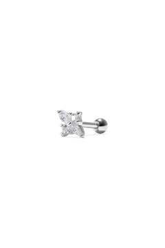 Amarinth Silver Ear Piercing