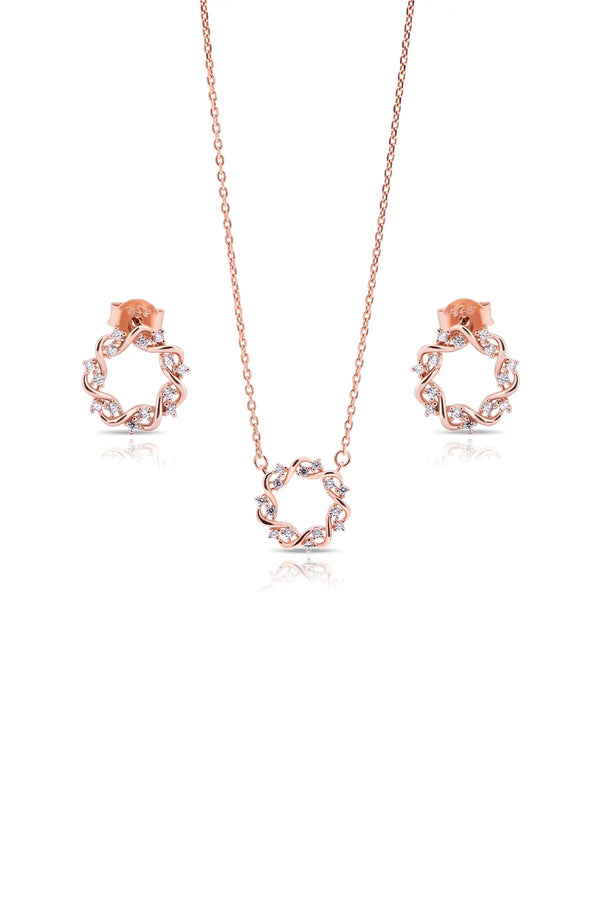 Arlisse Pendant and Earrings Set