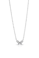 Corintha Silver Pendant and Earrings Set