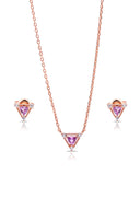 Solena Pendant and Earrings Set