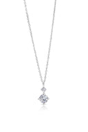 Averie Silver Pendant and Earrings Set
