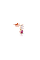 Dahlia Silver Pendant and Earrings Set