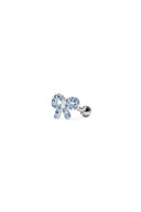 Gleaming Grace Silver Ear Piercing