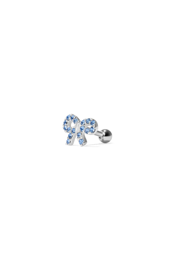 Gleaming Grace Silver Ear Piercing