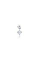 Averie Silver Pendant and Earrings Set