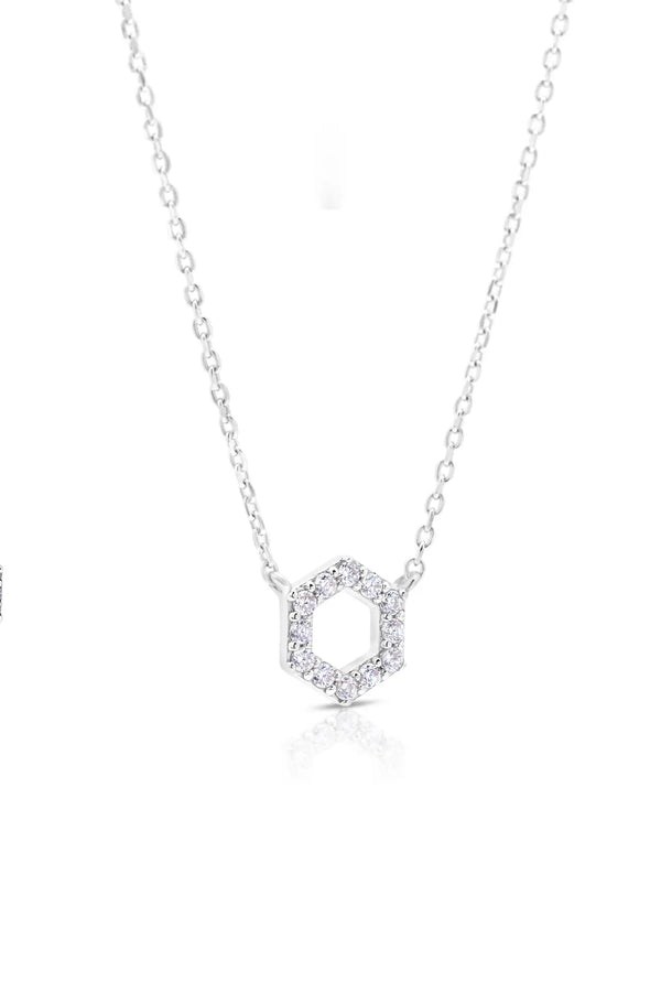 Moneta Silver Pendant and Earrings Set