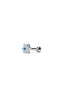 Starpetal Silver Ear Piercing