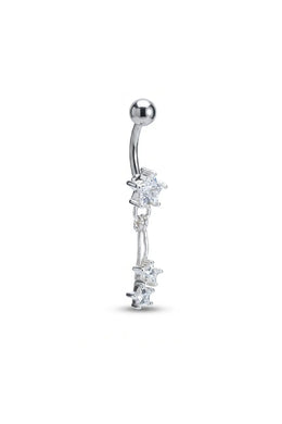 Lunar Starlight Belly Button Ring