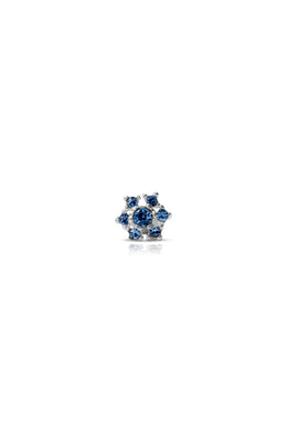Starpetal Silver Ear Piercing