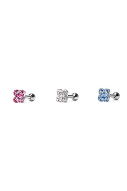 Sugarpop Silver Ear Piercing