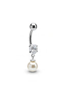 Ivory Grace Belly Button Ring