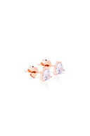 Solitara Silver Pendant and Earrings Set