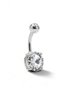 Crystal Eternity Belly Button Ring