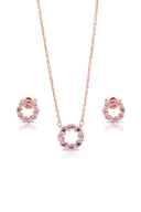 Odette Pendant and Earrings Set